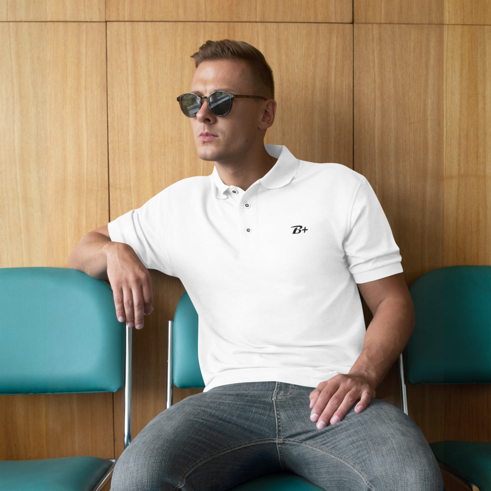 Men's Premium Polo - BplusOfficial