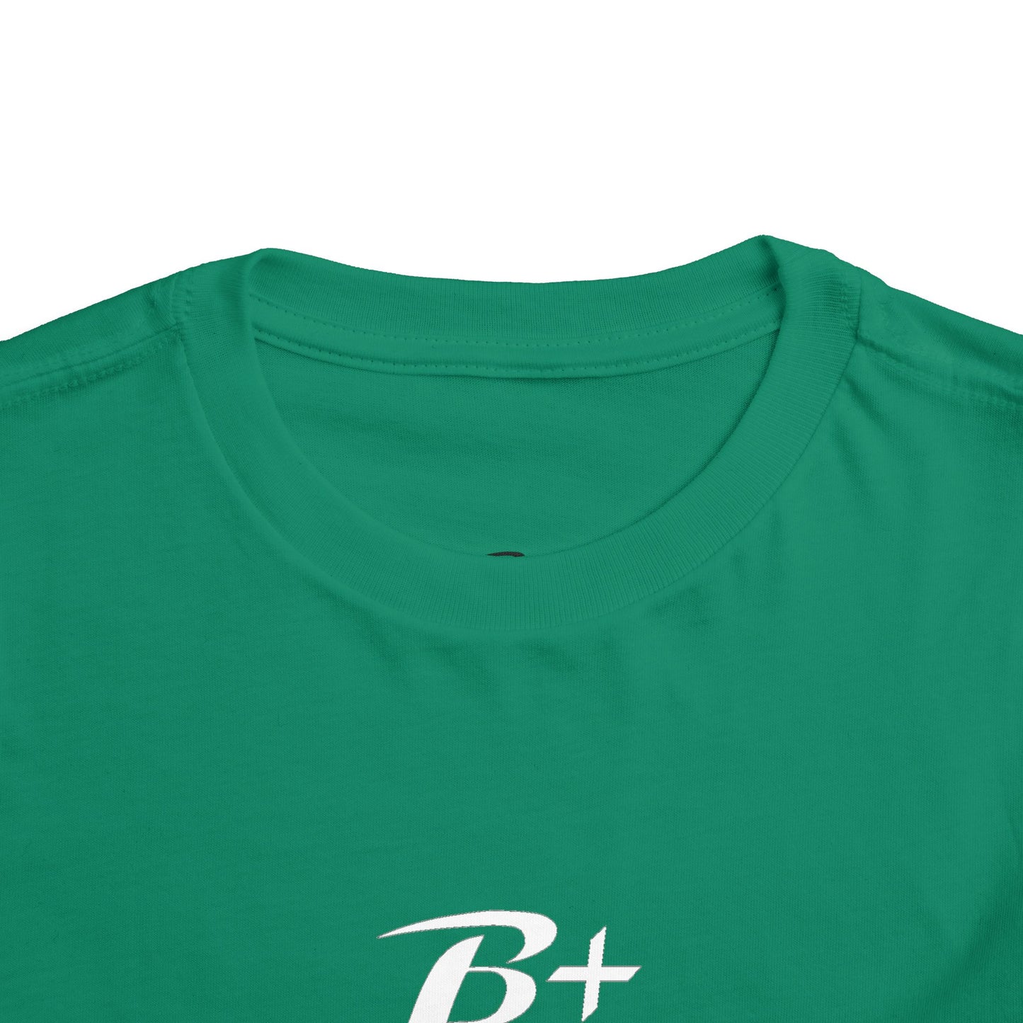 B+ Blood Type Toddler Tee — Cute Kids Short Sleeve Shirt