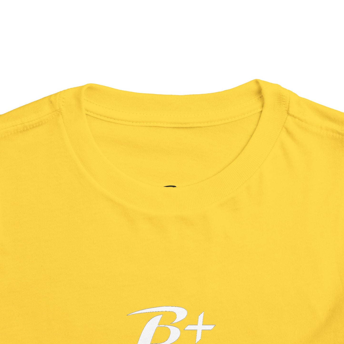 B+ Blood Type Toddler Tee — Cute Kids Short Sleeve Shirt