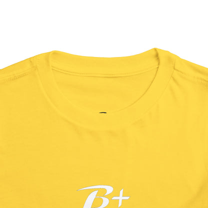 B+ Blood Type Toddler Tee — Cute Kids Short Sleeve Shirt