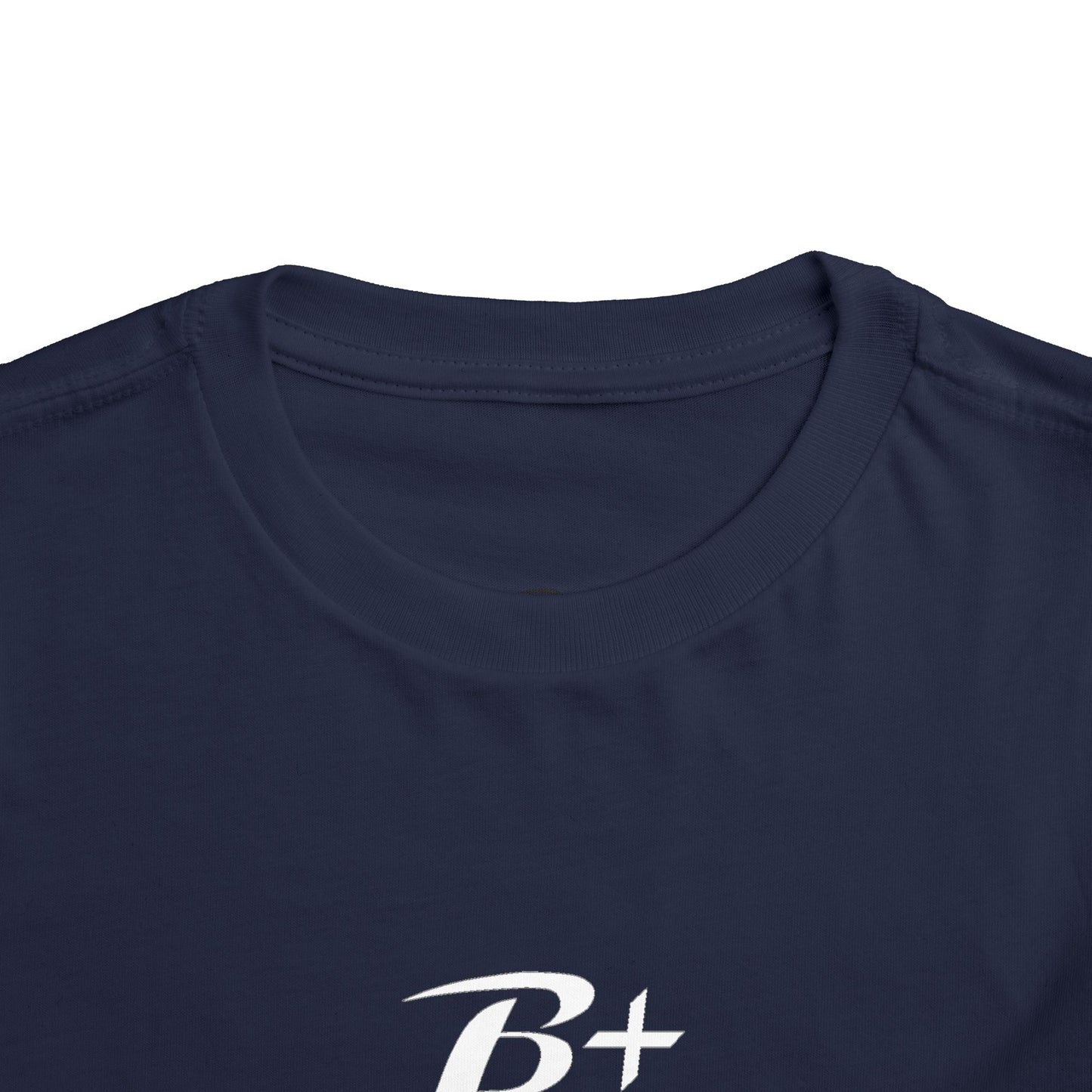B+ Blood Type Toddler Tee — Cute Kids Short Sleeve Shirt