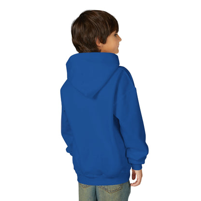 Youth Hoodie — 'B+' Minimal Grade Pride Sweatshirt