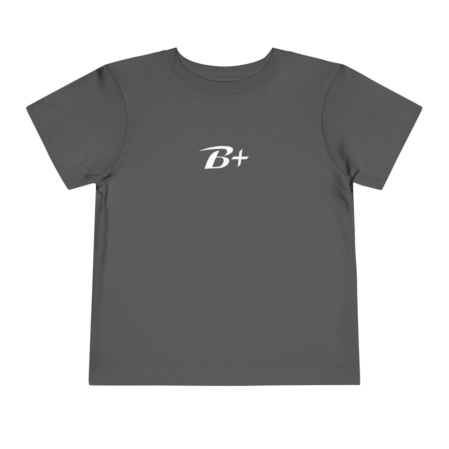 B+ Blood Type Toddler Tee — Cute Kids Short Sleeve Shirt