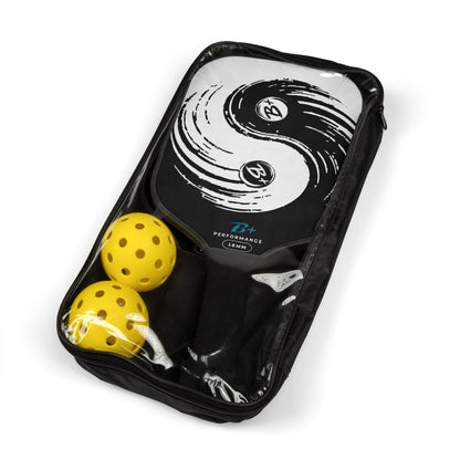 Pickleball Paddle Set — Yin Yang Design Pickleball Kit with Balls