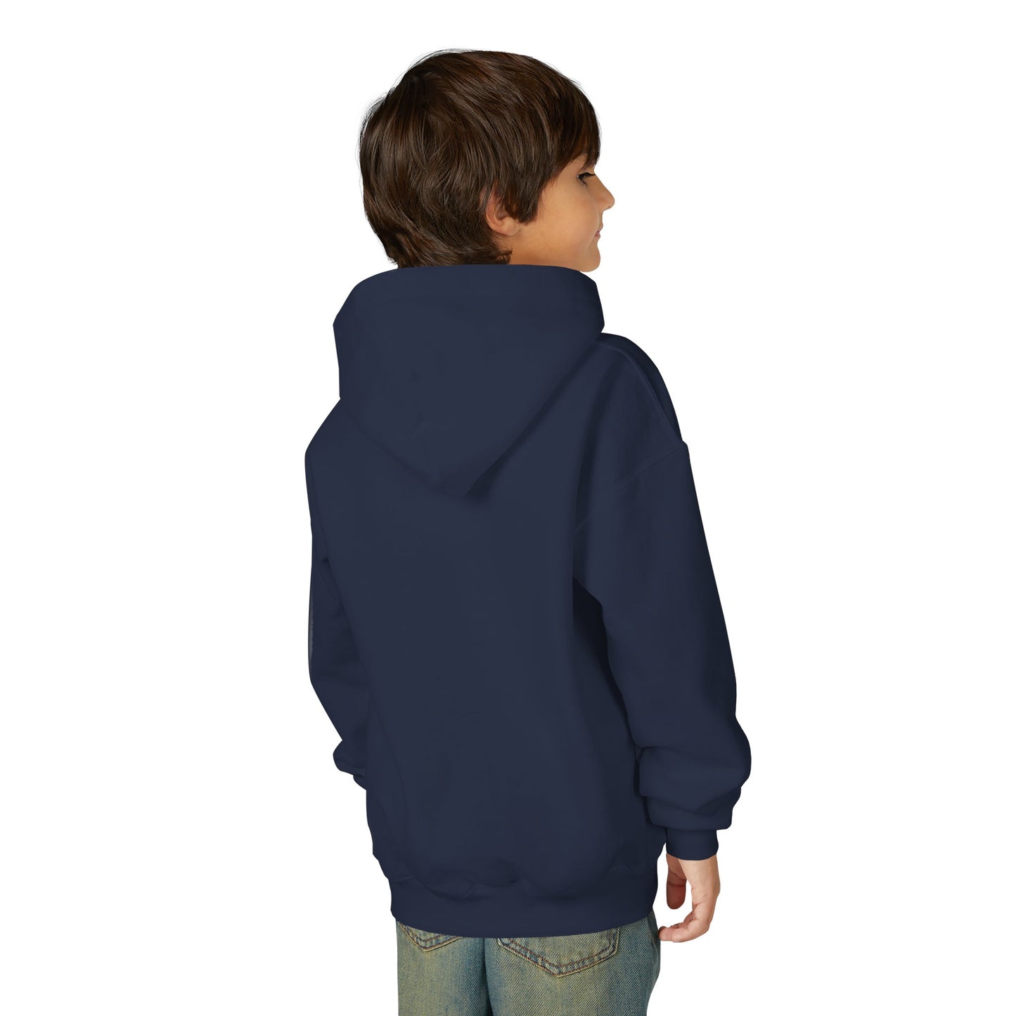 Youth Hoodie — 'B+' Minimal Grade Pride Sweatshirt