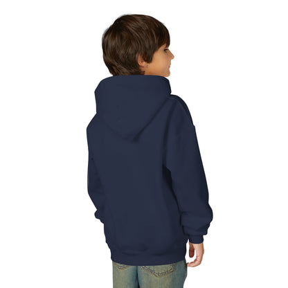 Youth Hoodie — 'B+' Minimal Grade Pride Sweatshirt