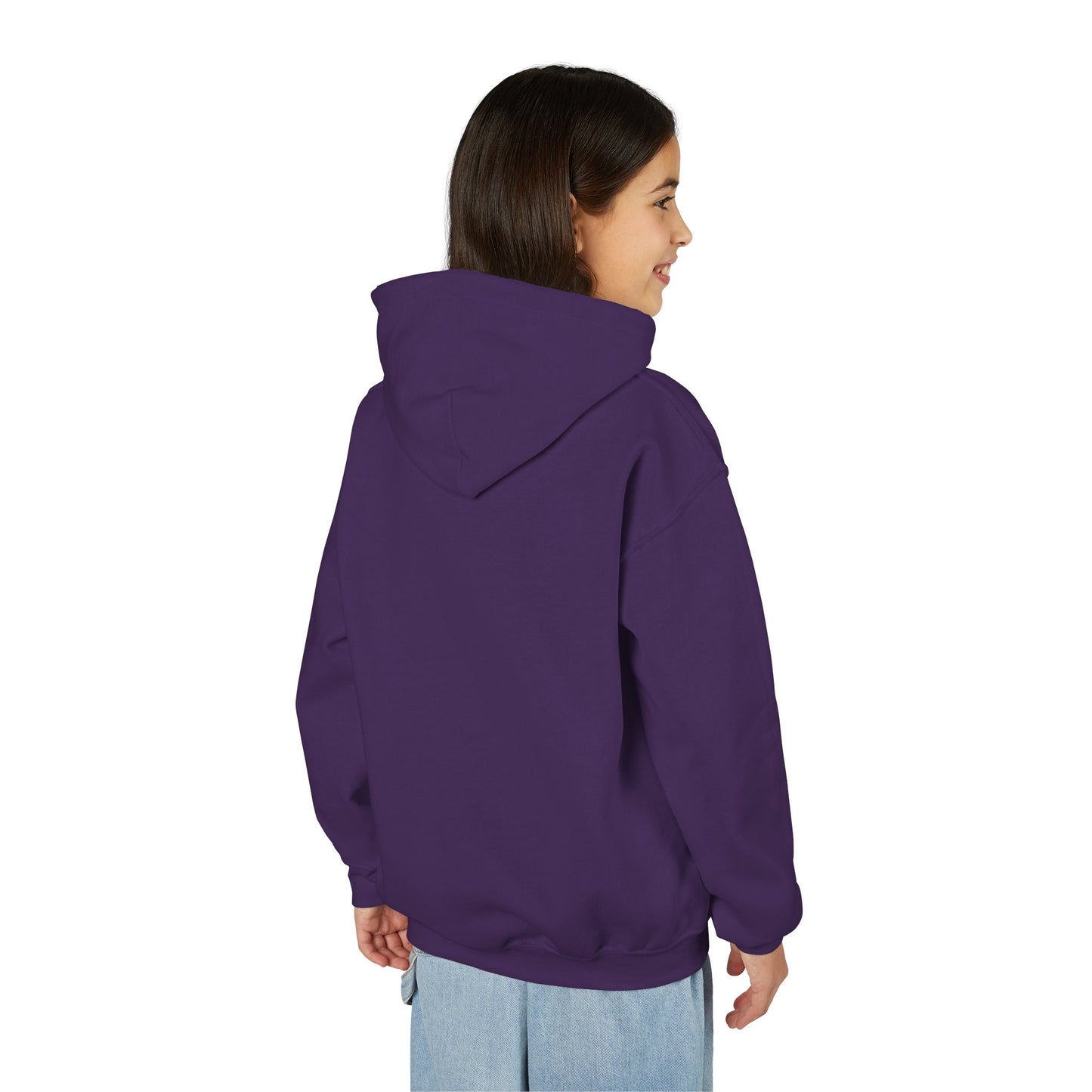 Youth Hoodie — 'B+' Minimal Grade Pride Sweatshirt