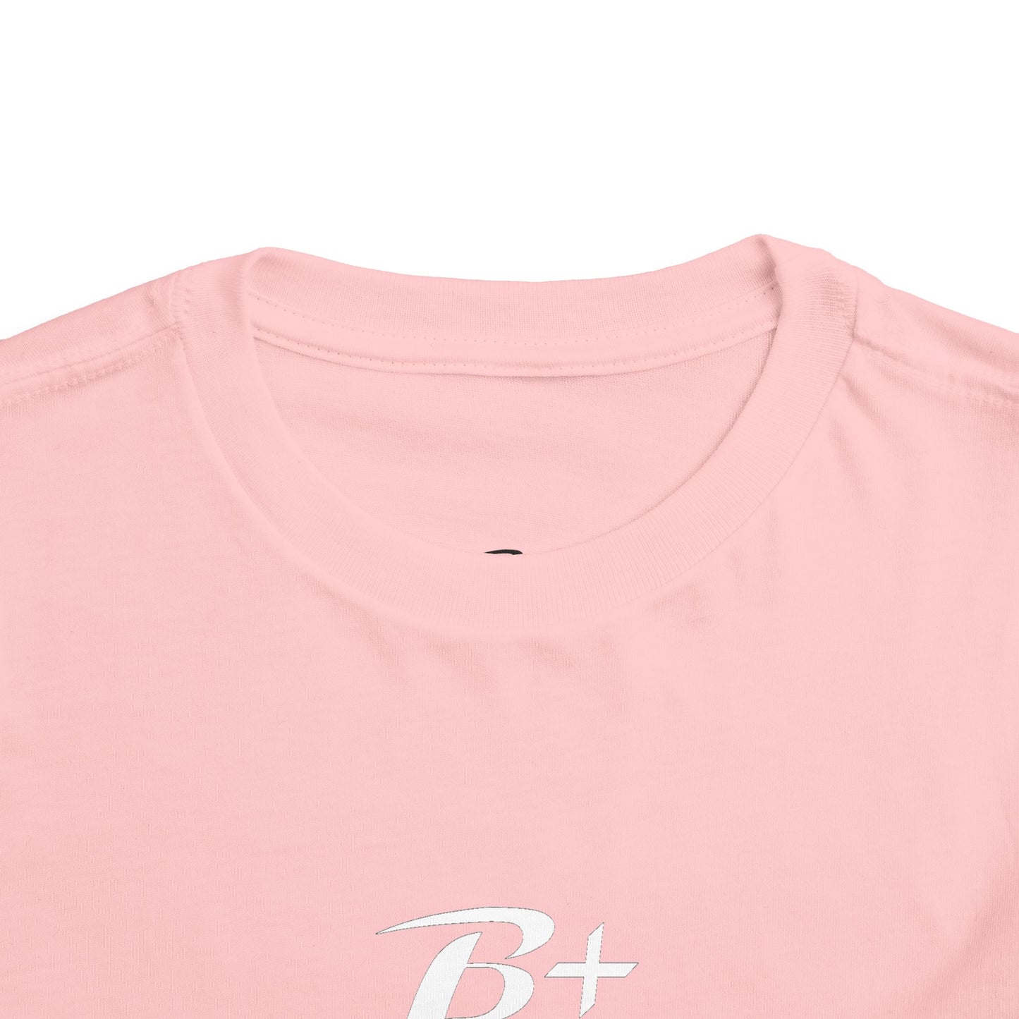 B+ Blood Type Toddler Tee — Cute Kids Short Sleeve Shirt