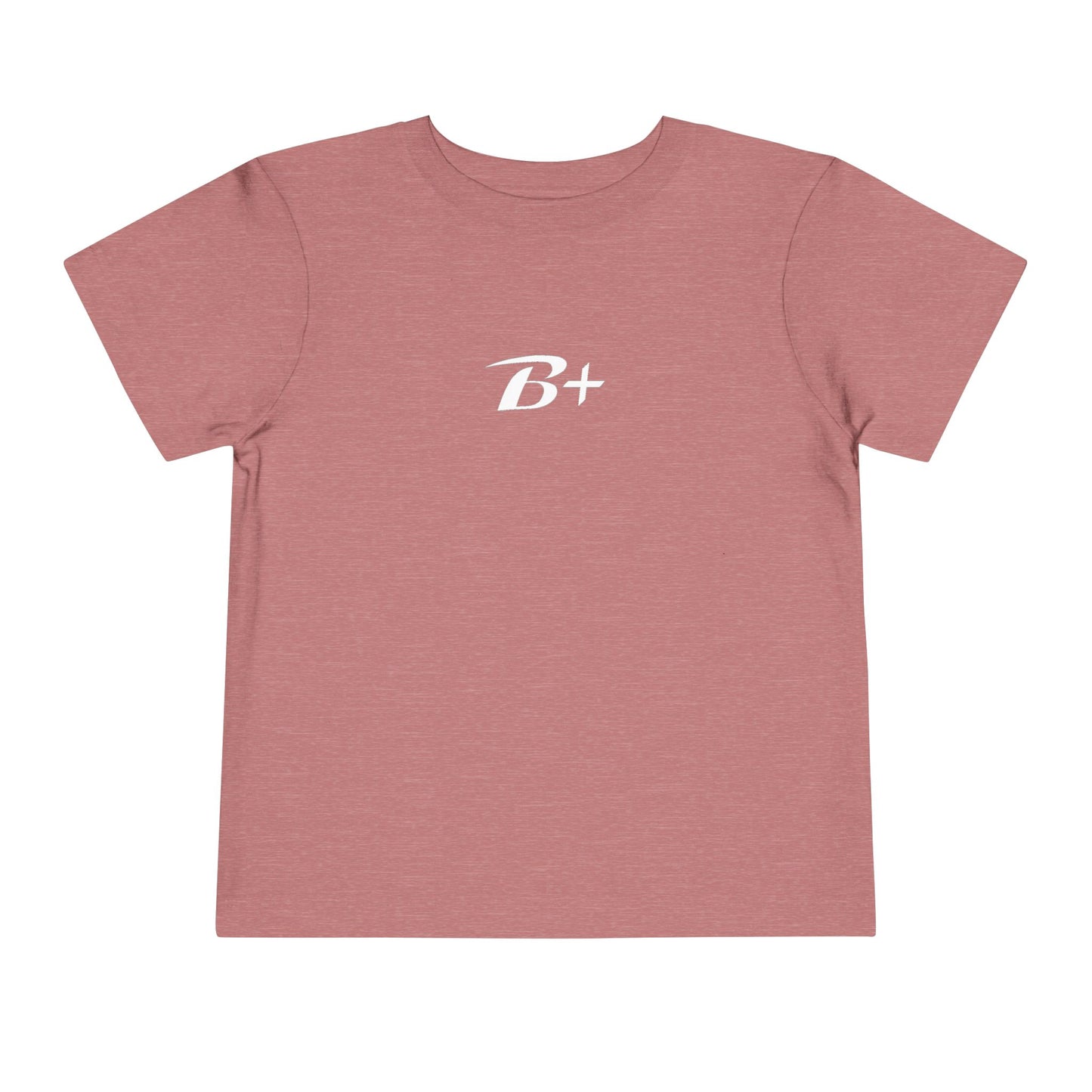 B+ Blood Type Toddler Tee — Cute Kids Short Sleeve Shirt