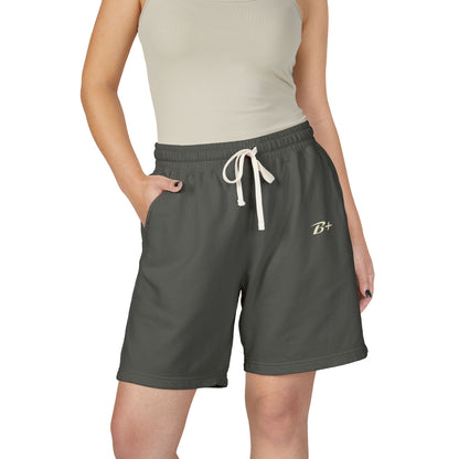 Lightweight Fleece Sweat Shorts — Garment-Dyed Casual Lounge Shorts