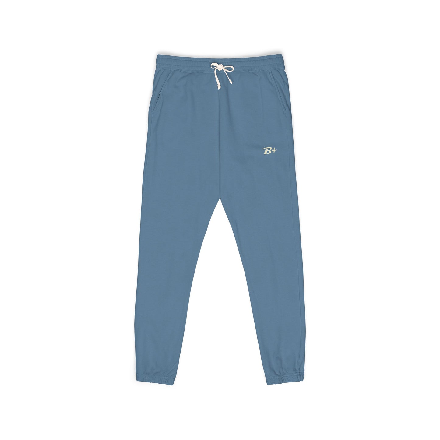 Garment-Dyed Fleece Sweatpants — Minimal D+ Logo