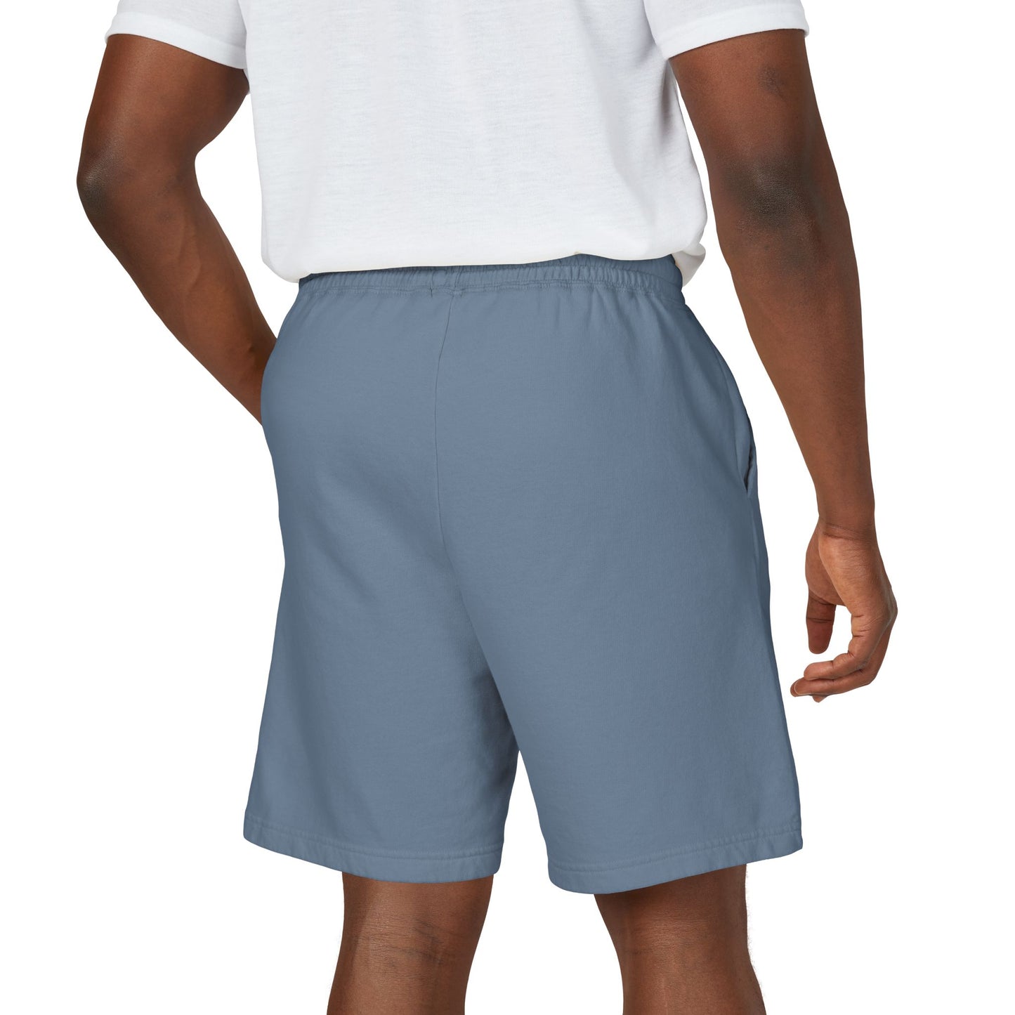 Fleece Sweat Shorts – Minimal "B+" Embroidered Lounge Shorts
