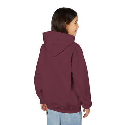 Youth Hoodie — 'B+' Minimal Grade Pride Sweatshirt