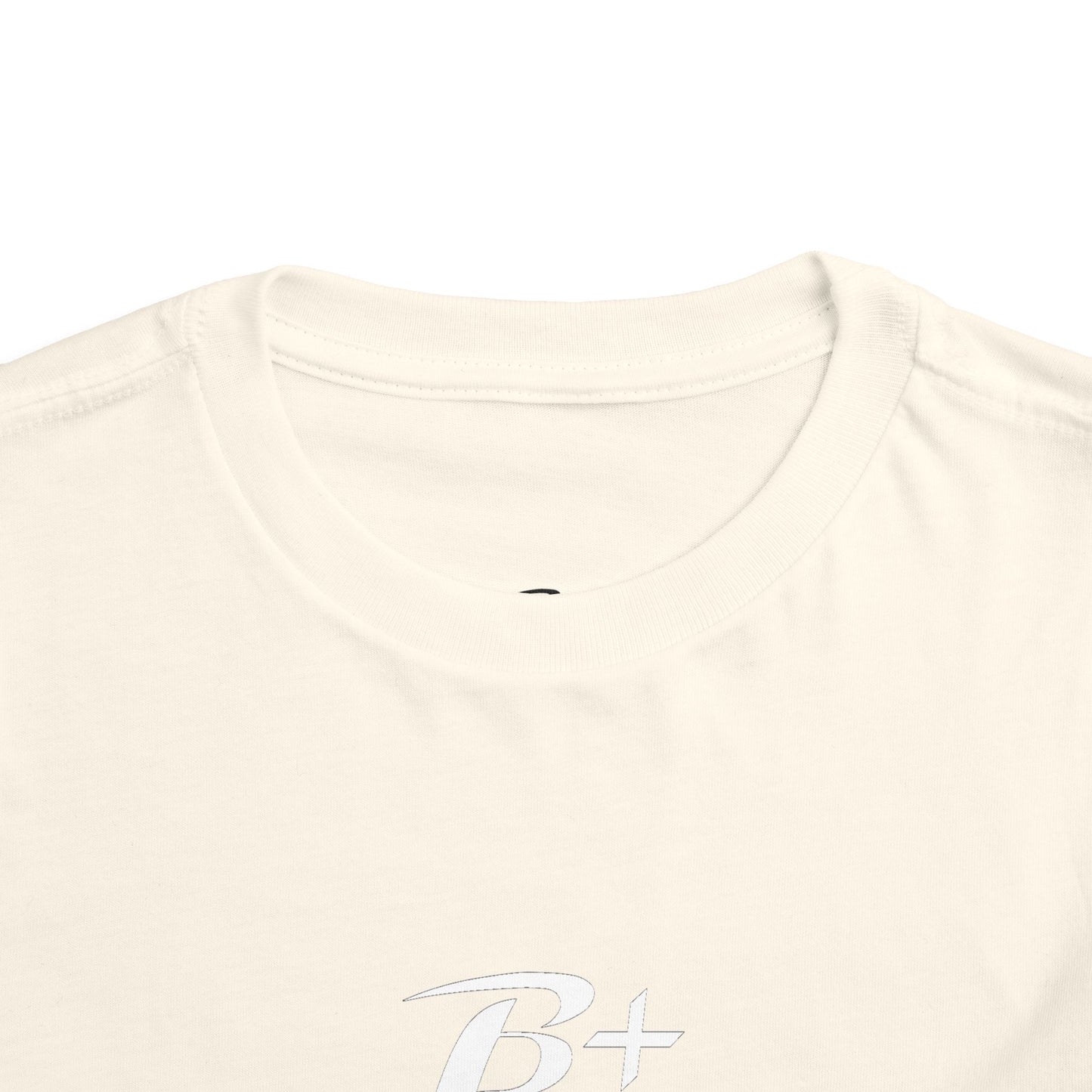 B+ Blood Type Toddler Tee — Cute Kids Short Sleeve Shirt