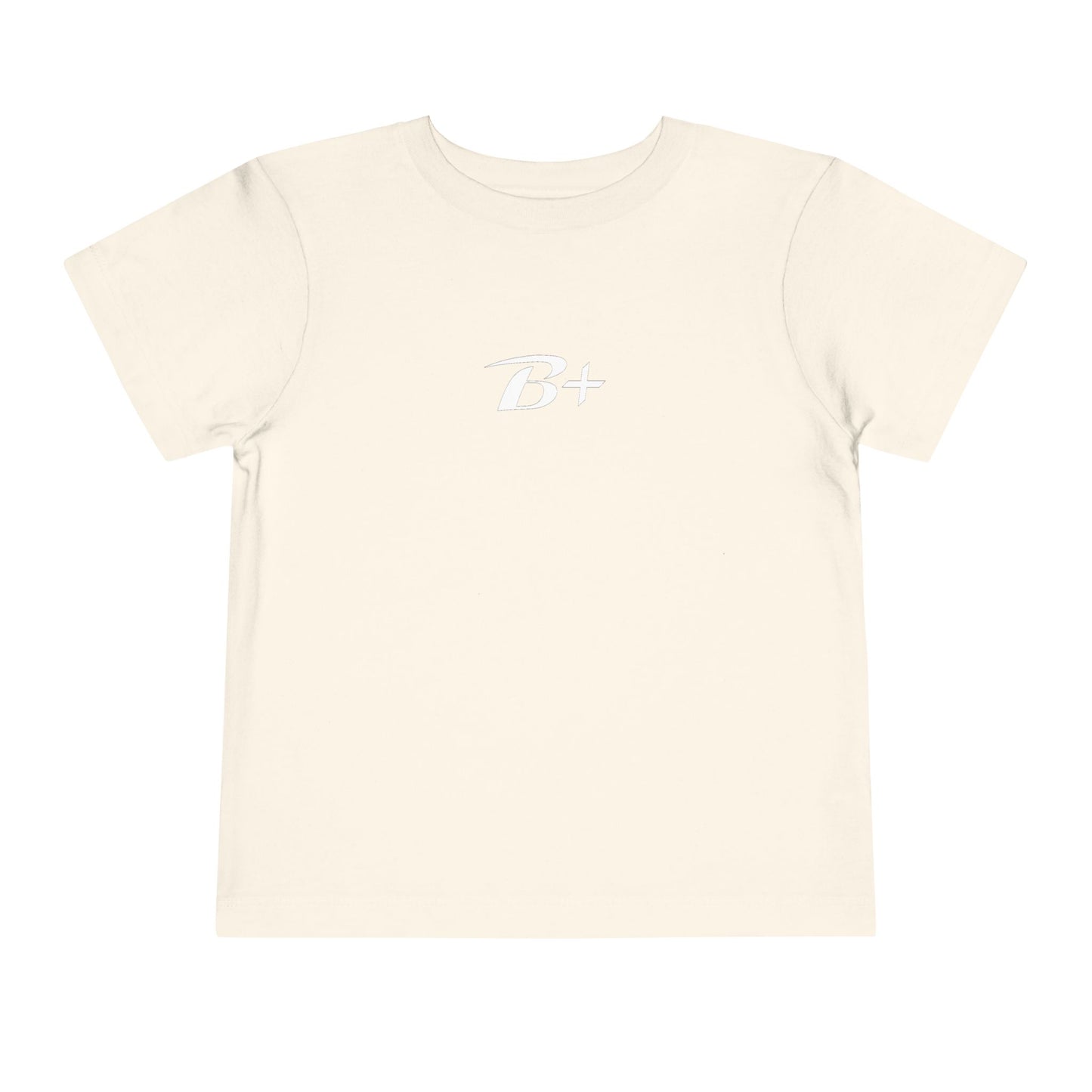 B+ Blood Type Toddler Tee — Cute Kids Short Sleeve Shirt