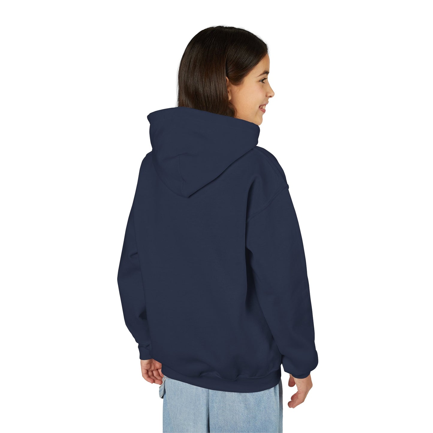 Youth Hoodie — 'B+' Minimal Grade Pride Sweatshirt