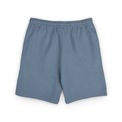Fleece Sweat Shorts – Minimal "B+" Embroidered Lounge Shorts