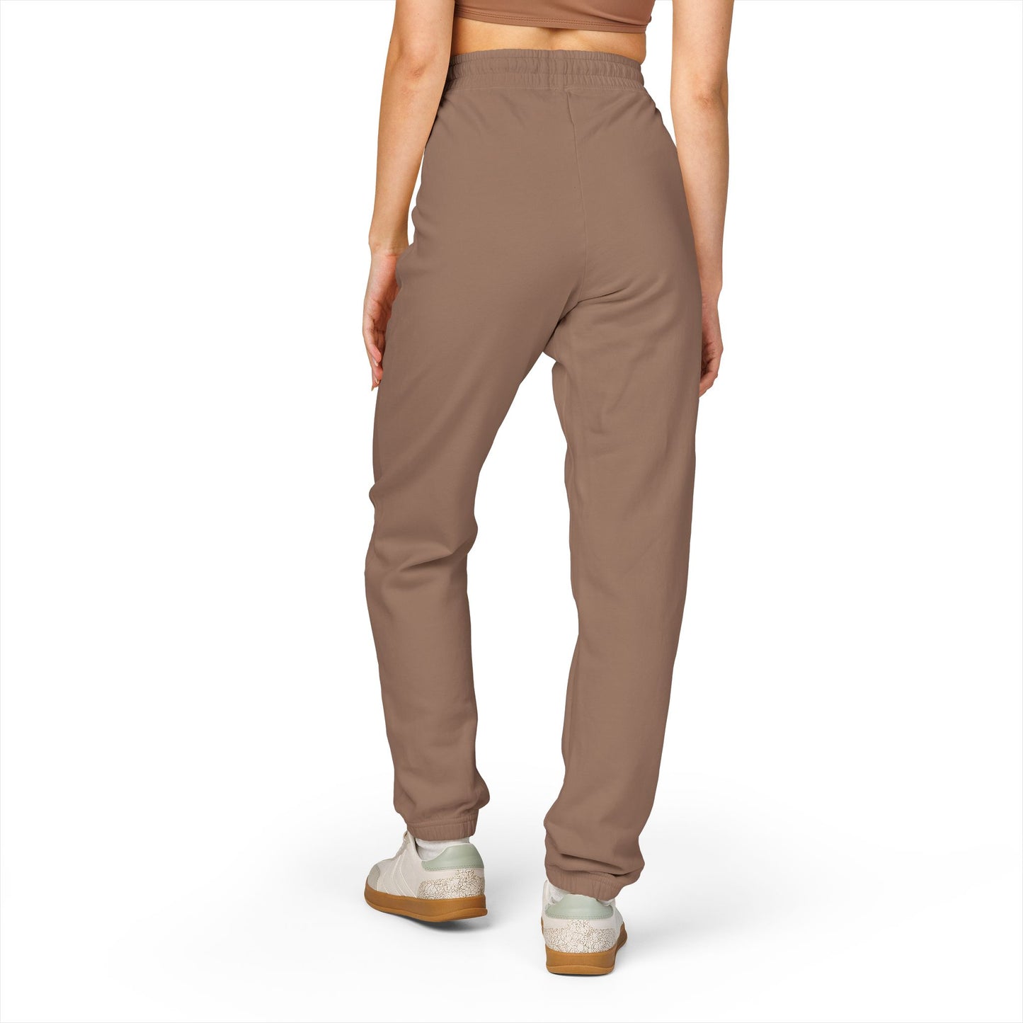 Garment-Dyed Fleece Sweatpants — Minimal D+ Logo