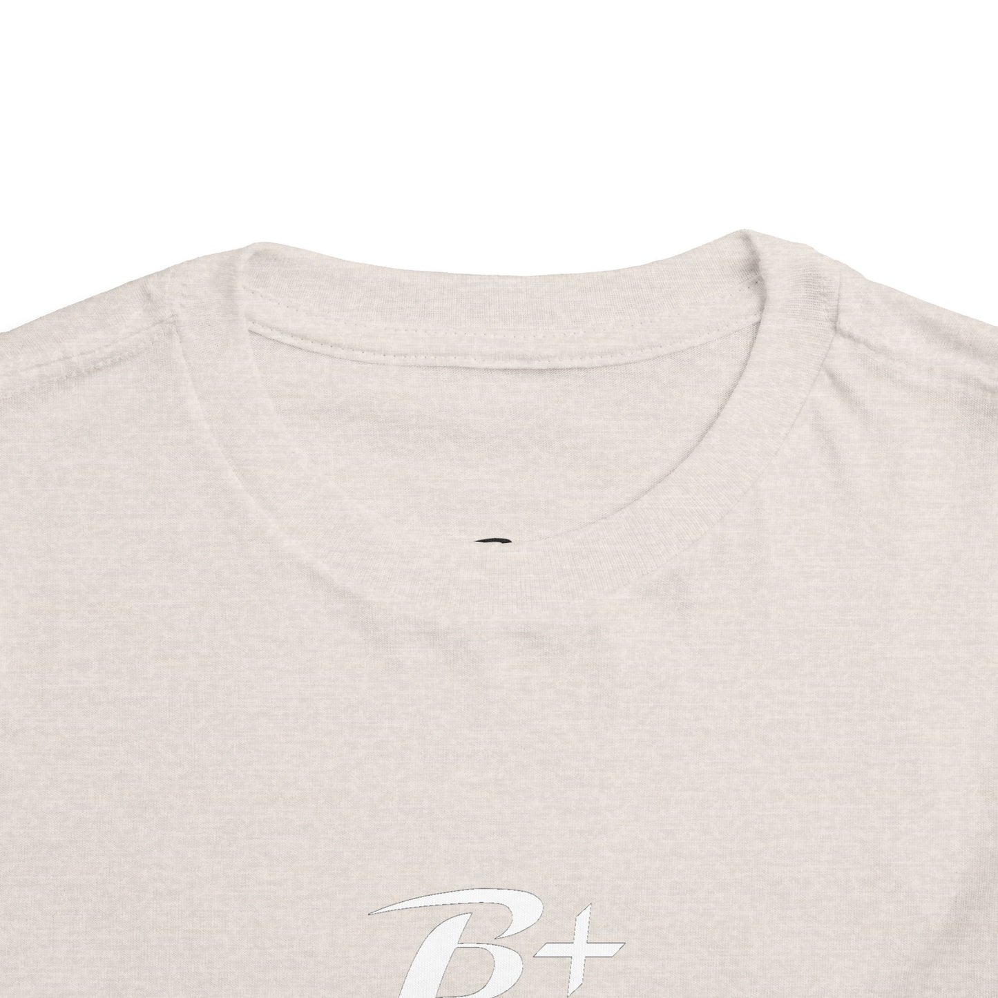 B+ Blood Type Toddler Tee — Cute Kids Short Sleeve Shirt