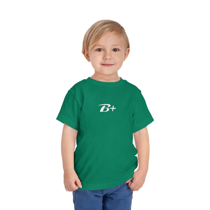 B+ Blood Type Toddler Tee — Cute Kids Short Sleeve Shirt