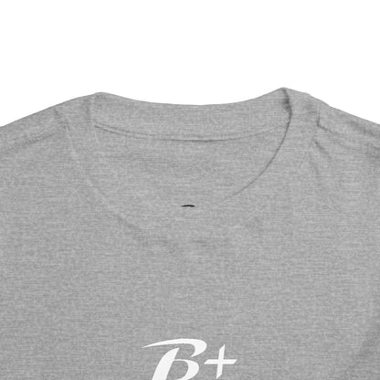 B+ Blood Type Toddler Tee — Cute Kids Short Sleeve Shirt