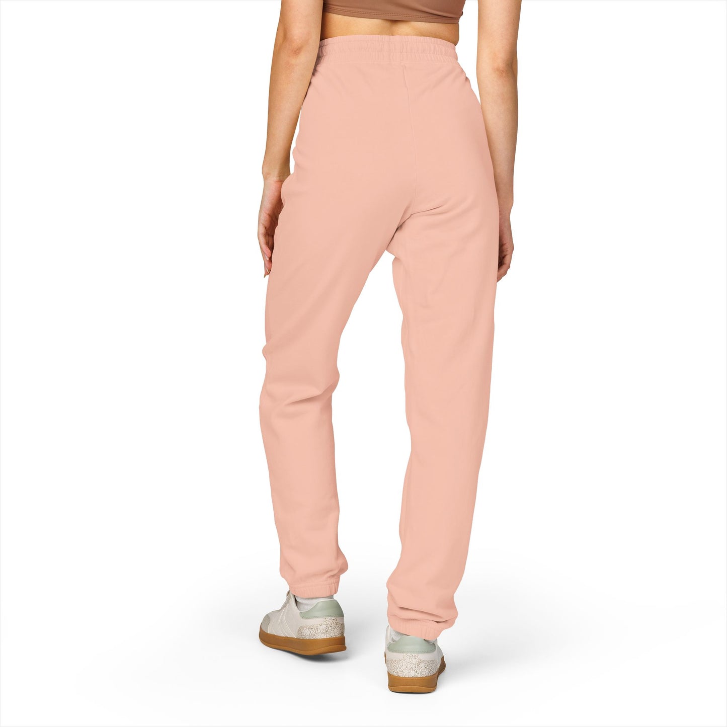 Garment-Dyed Fleece Sweatpants — Minimal D+ Logo