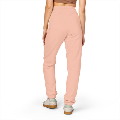 Garment-Dyed Fleece Sweatpants — Minimal D+ Logo