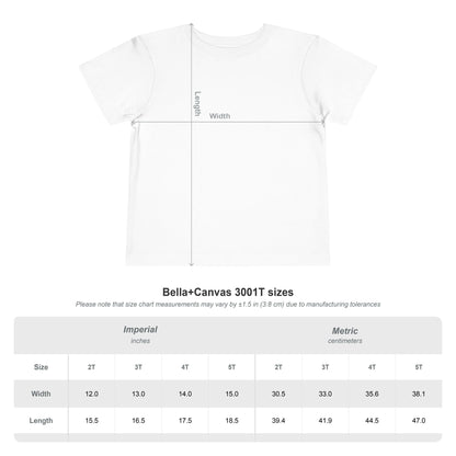 B+ Blood Type Toddler Tee — Cute Kids Short Sleeve Shirt