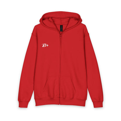 Youth Zip Hoodie — Black Casual Kids Hoodie