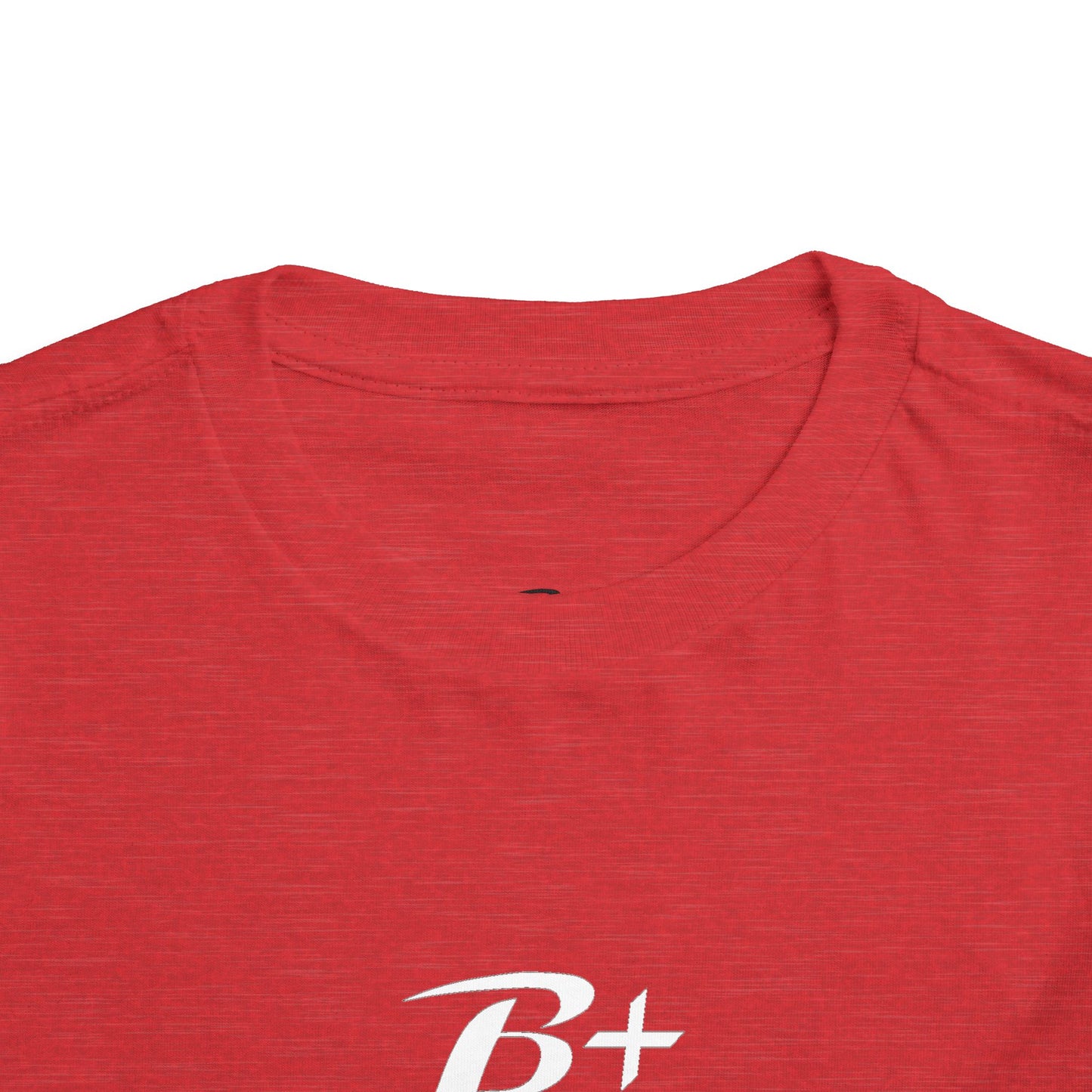 B+ Blood Type Toddler Tee — Cute Kids Short Sleeve Shirt