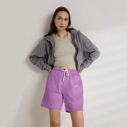 Lightweight Fleece Sweat Shorts — Garment-Dyed Casual Lounge Shorts