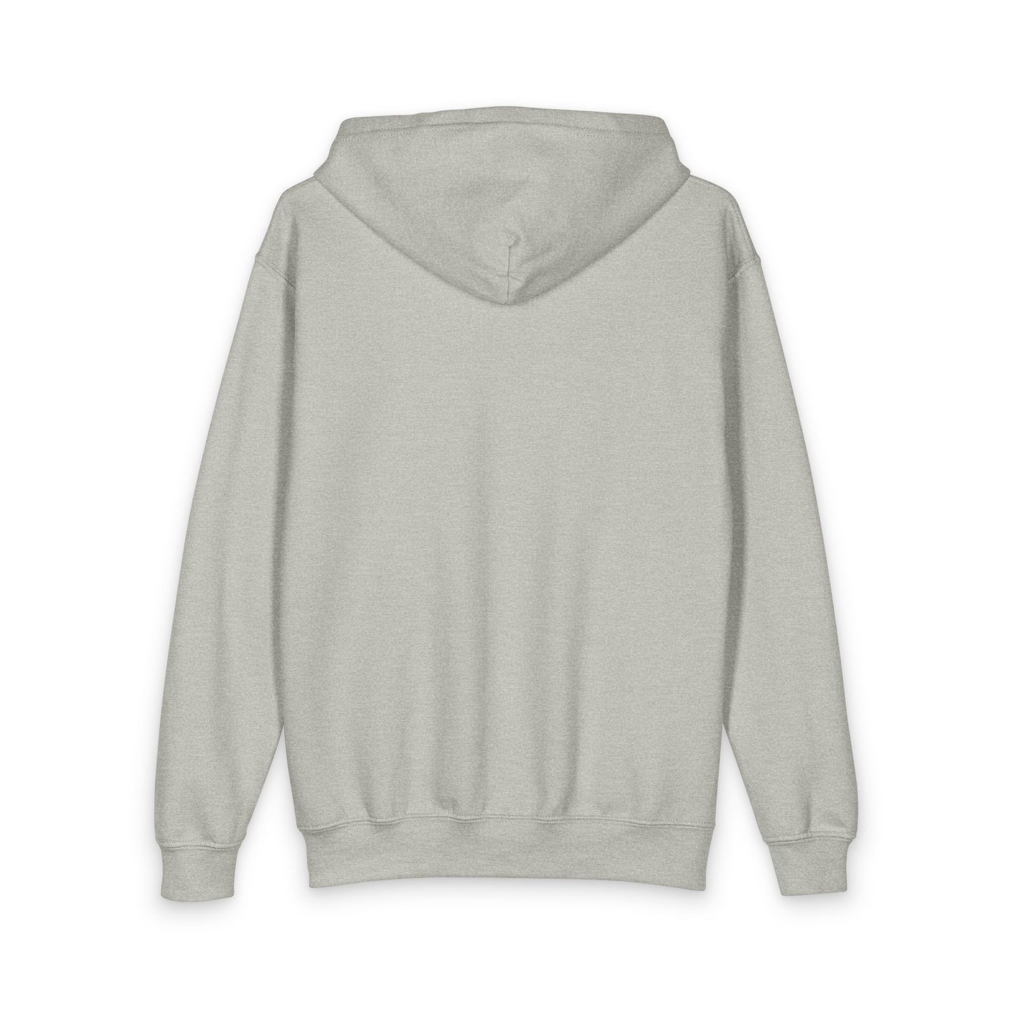 Youth Zip Hoodie — Black Casual Kids Hoodie