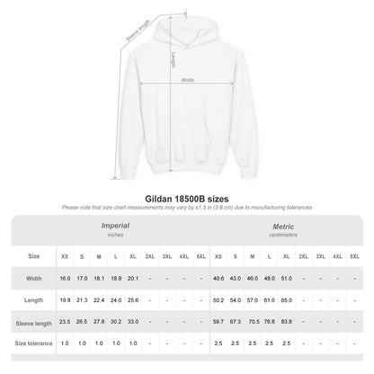 Youth Hoodie — 'B+' Minimal Grade Pride Sweatshirt