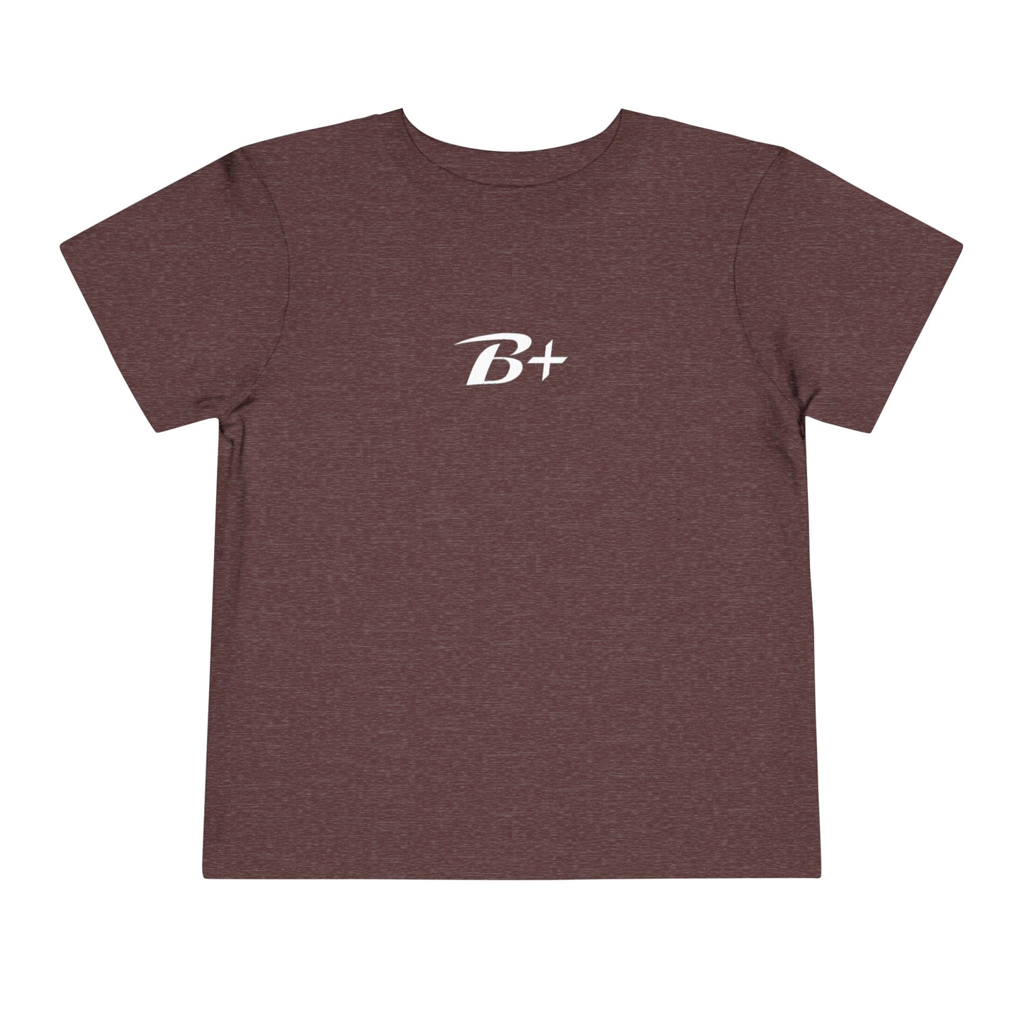 B+ Blood Type Toddler Tee — Cute Kids Short Sleeve Shirt