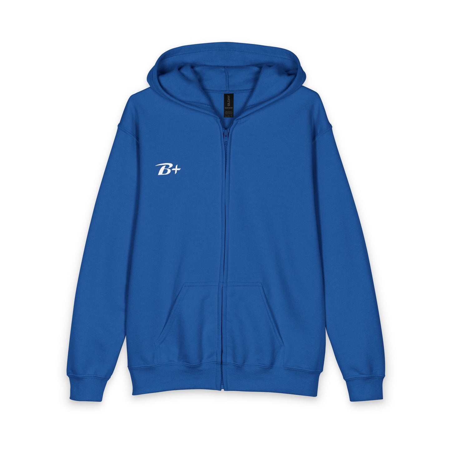 Youth Zip Hoodie — Black Casual Kids Hoodie