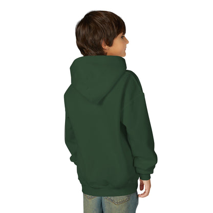 Youth Hoodie — 'B+' Minimal Grade Pride Sweatshirt
