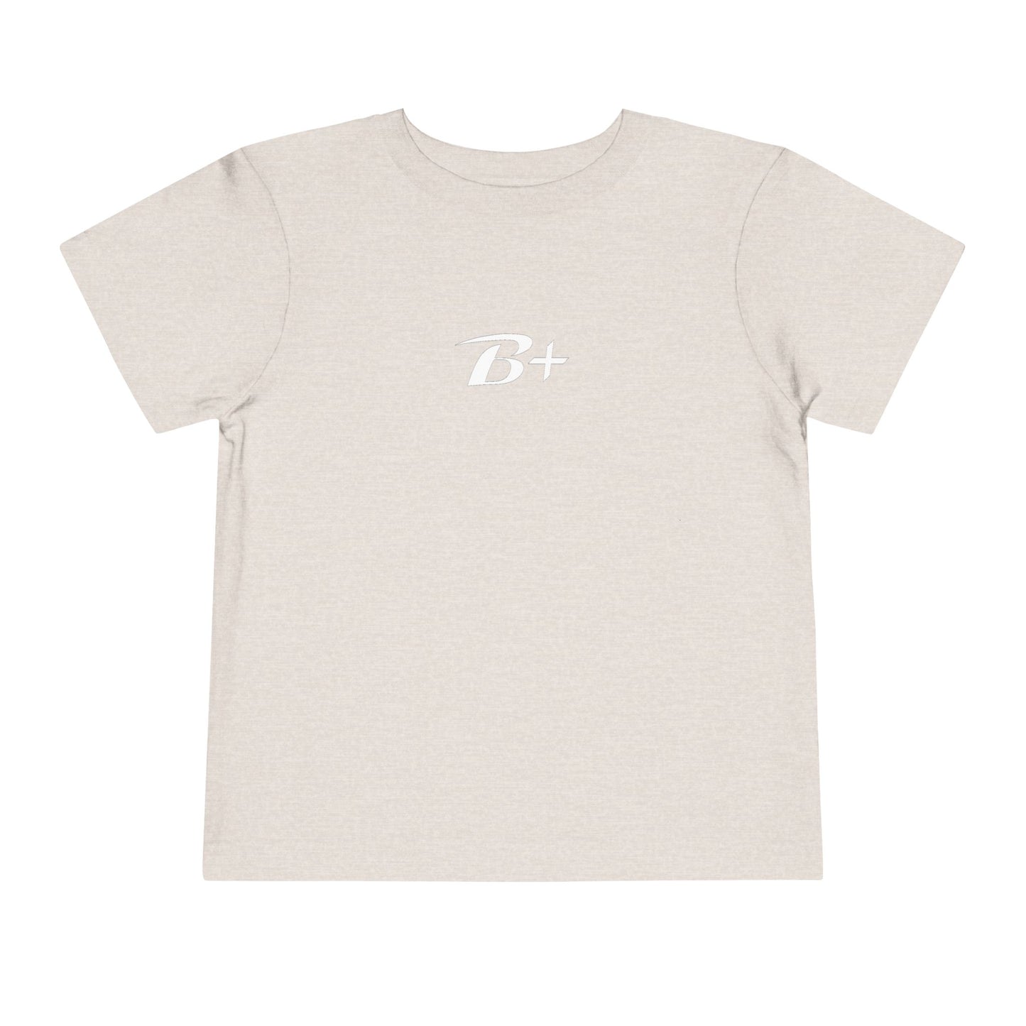 B+ Blood Type Toddler Tee — Cute Kids Short Sleeve Shirt