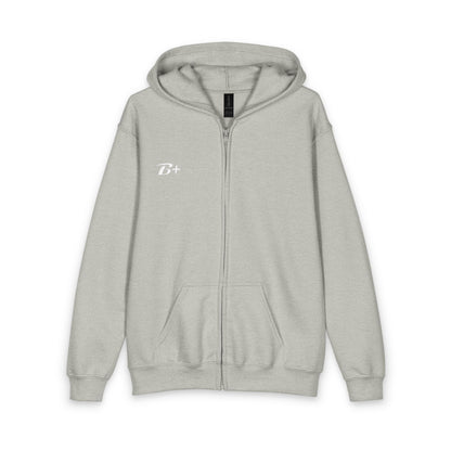 Youth Zip Hoodie — Black Casual Kids Hoodie