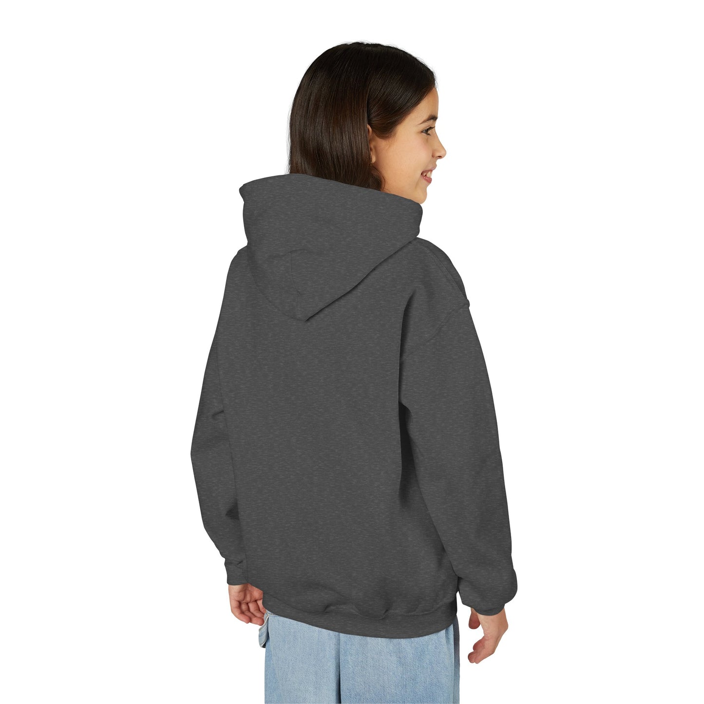 Youth Hoodie — 'B+' Minimal Grade Pride Sweatshirt