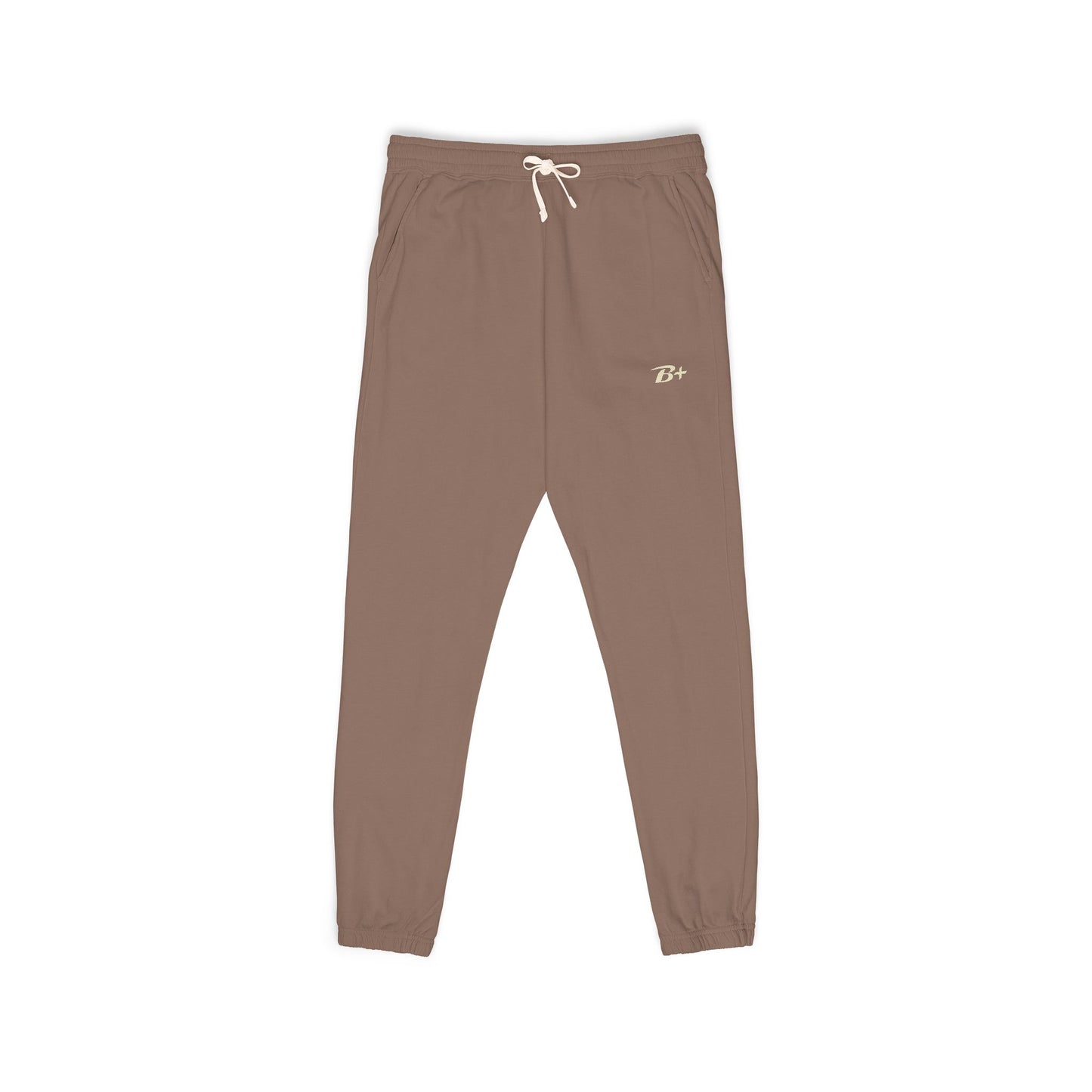 Garment-Dyed Fleece Sweatpants — Minimal D+ Logo