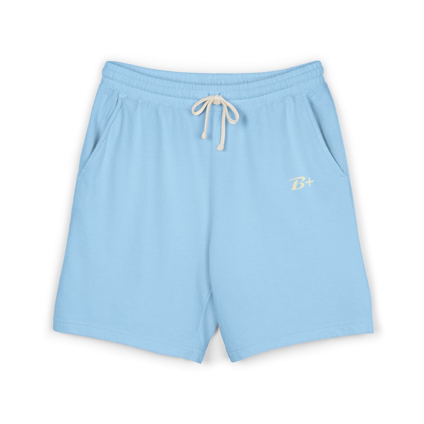 Lightweight Fleece Sweat Shorts — Garment-Dyed Casual Lounge Shorts