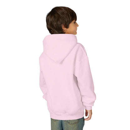 Youth Hoodie — 'B+' Minimal Grade Pride Sweatshirt