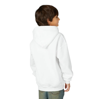Youth Hoodie - 'B+' Girl Graphic Pullover (Cute Crown Skater Design)