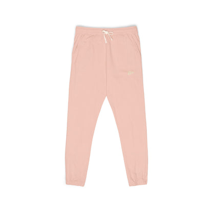 Garment-Dyed Fleece Sweatpants — Minimal D+ Logo
