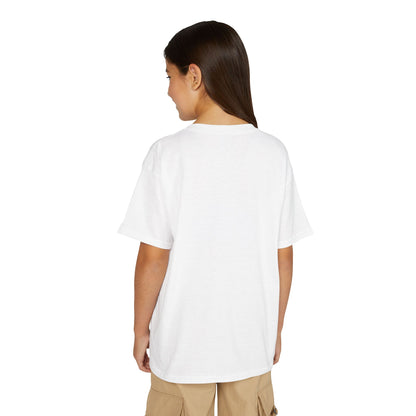 Youth Graphic Tee — 'Boss Babe' Girl Illustration