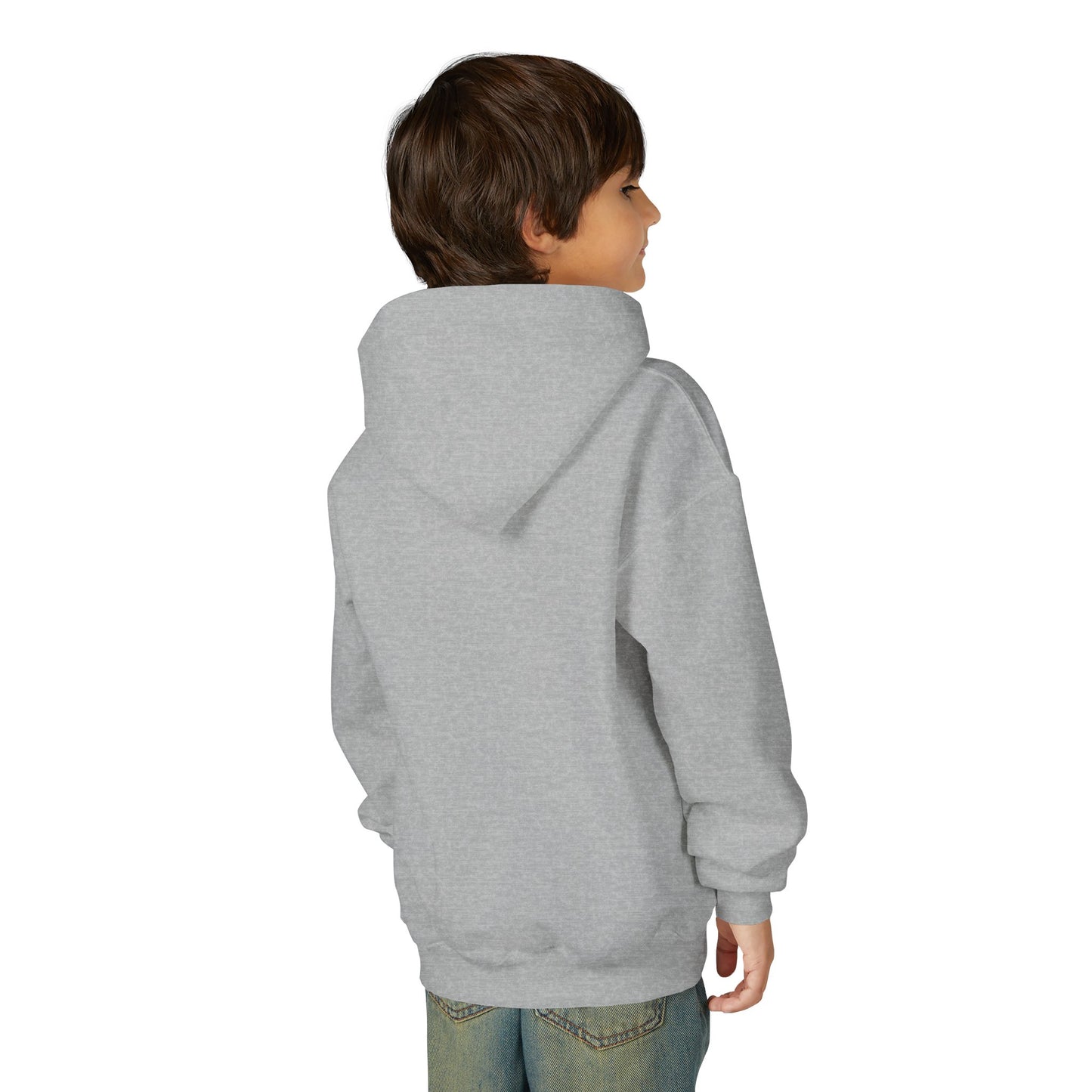 Youth Hoodie — 'B+' Minimal Grade Pride Sweatshirt