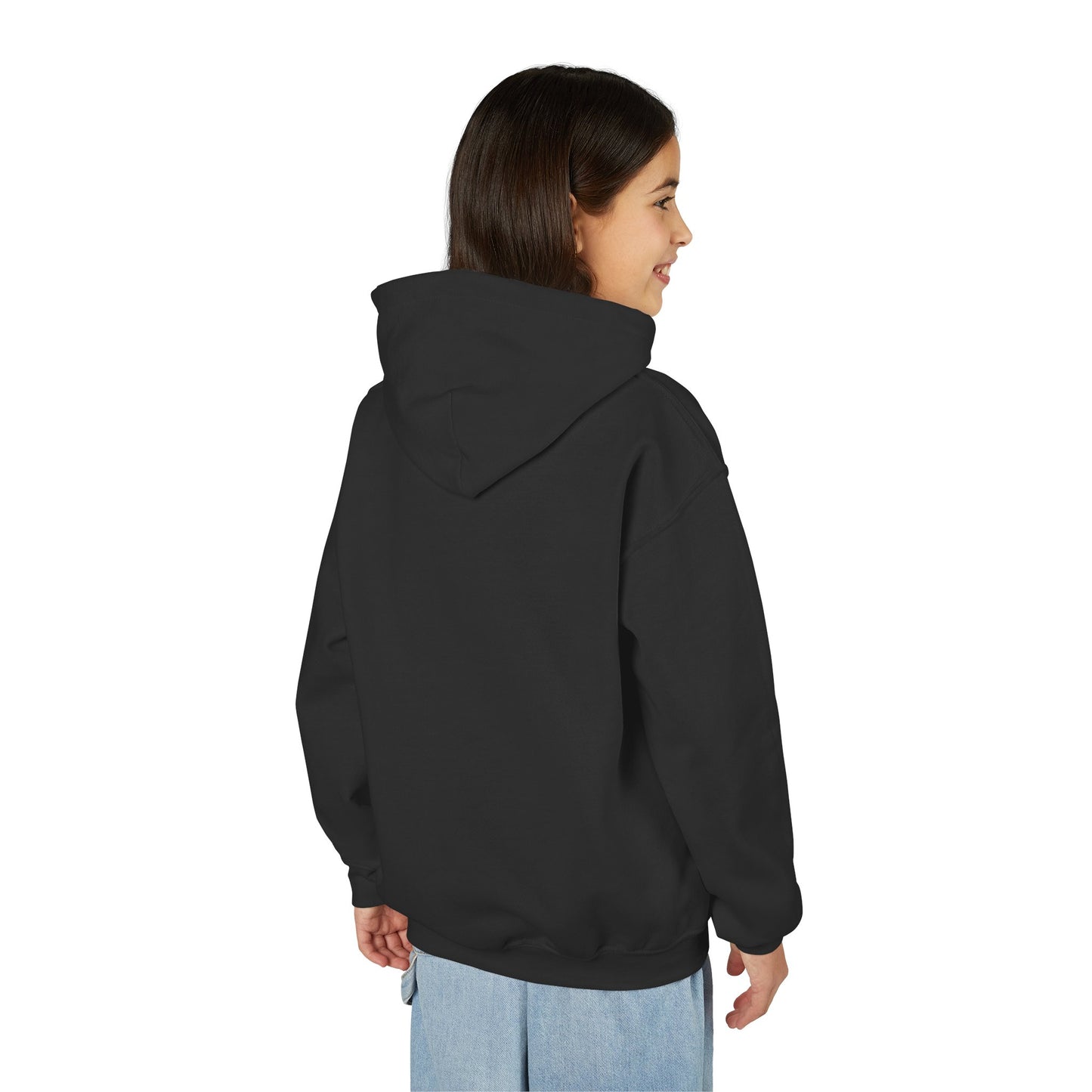 Youth Hoodie — 'B+' Minimal Grade Pride Sweatshirt
