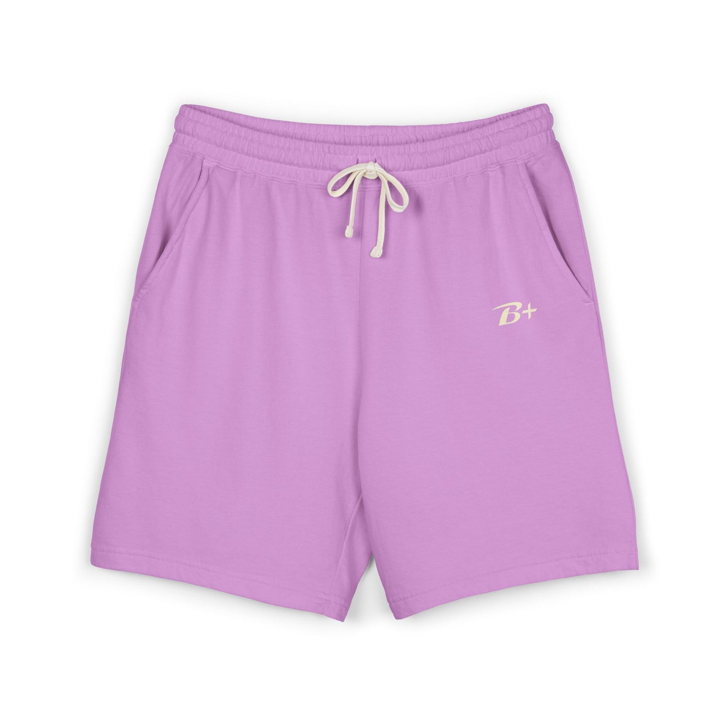 Lightweight Fleece Sweat Shorts — Garment-Dyed Casual Lounge Shorts