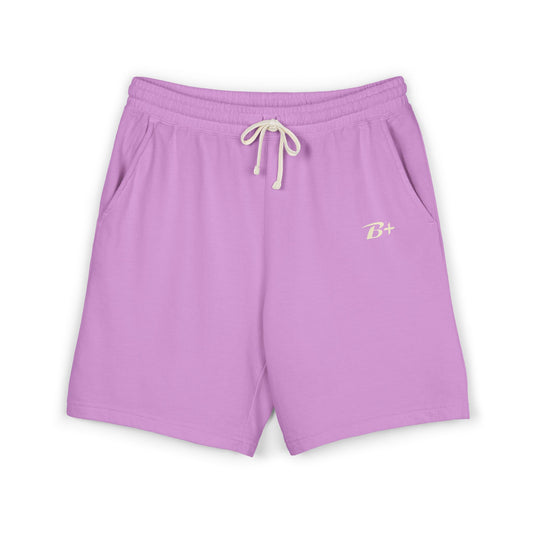 Lightweight Fleece Sweat Shorts — Garment-Dyed Casual Lounge Shorts