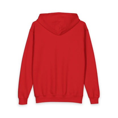 Youth Zip Hoodie — Black Casual Kids Hoodie